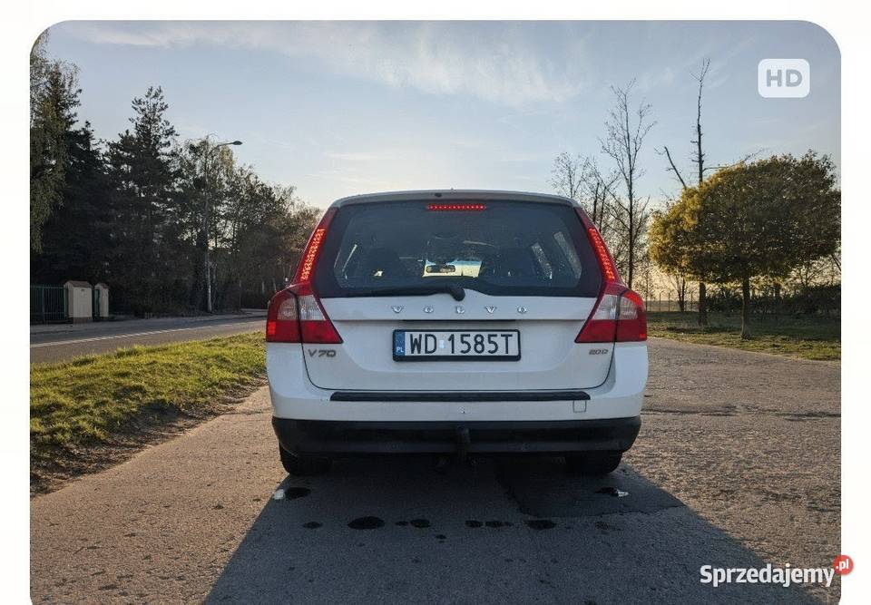 Volvo V70 2009r disel 20 136 manual zqdbany nieuszkodzony Warszawa