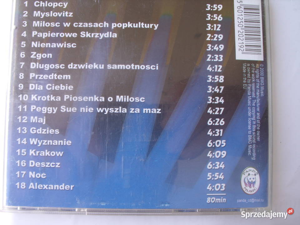 rock cd myslowitzzlote przeboje 2000
