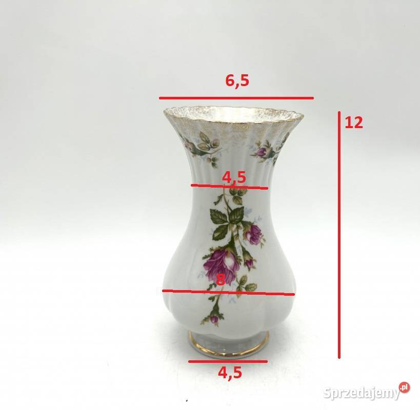 wazon flakon wazonik flakonik porcelanowy świętokrzyskie Kielce