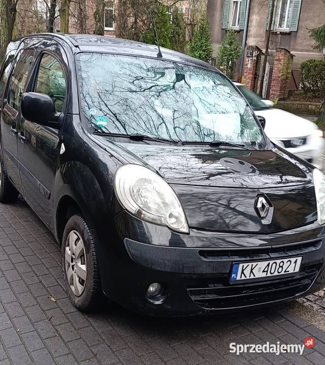 Renault Kangoo 2009 benzyna przebieg 187000 Kraków