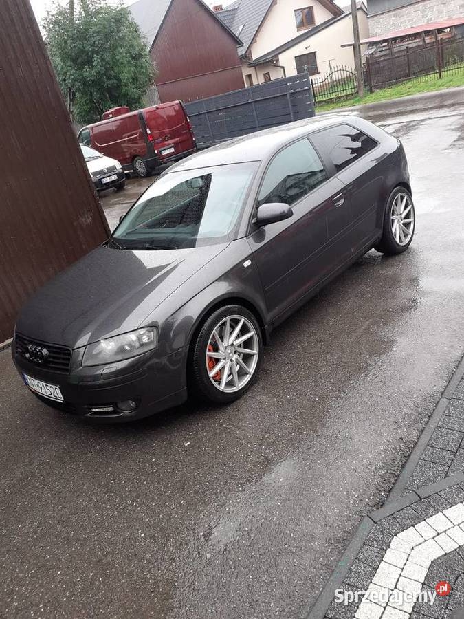 Audi A3 32vr6 quattro Rok produkcji 2003 Czarny Dunajec