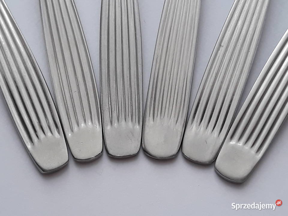 Łyżeczki do herbaty 1 PASECZKI PASKI Gerlach PRL Dąbrowa Górnicza sprzedam