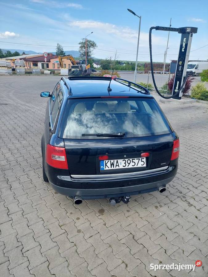 Audi A6 C5 28 V6 quattro manual gaz hak Andrychów