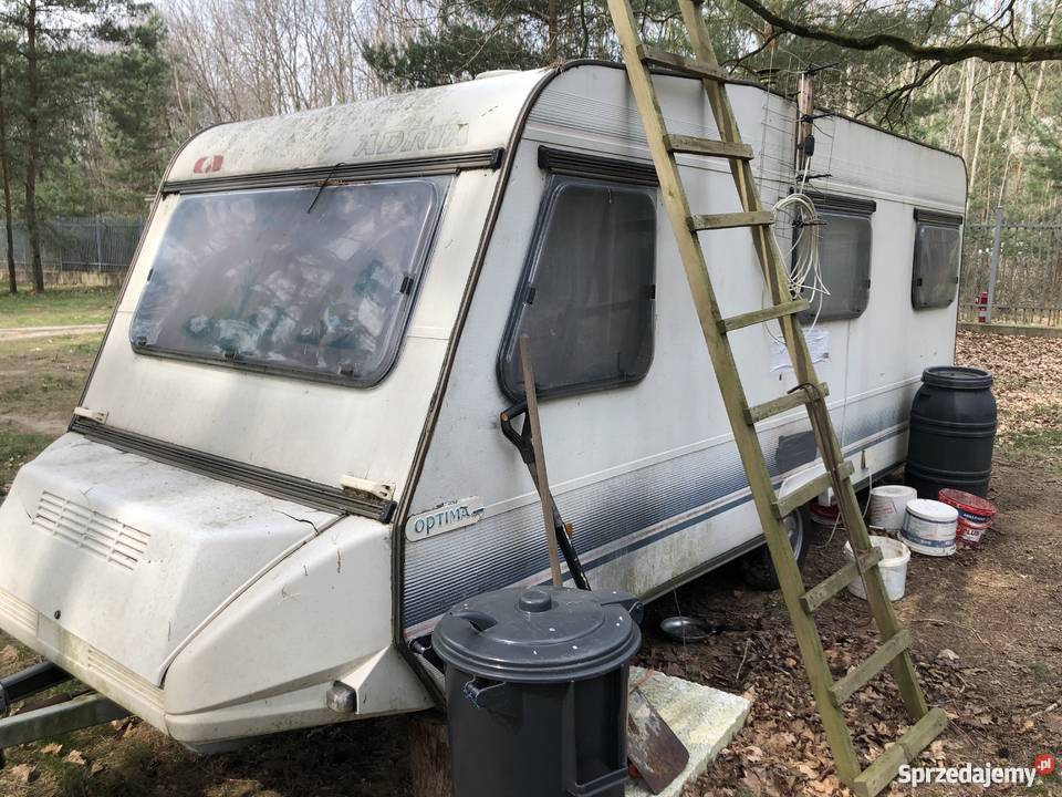 Przyczepa Adria Optima 1995 stan Szczecin