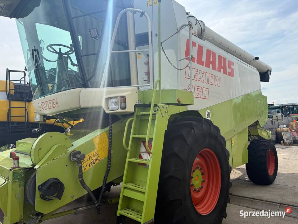 Kombajn zbożowy Claas Lexion 460 heder V660 75m dolnośląskie