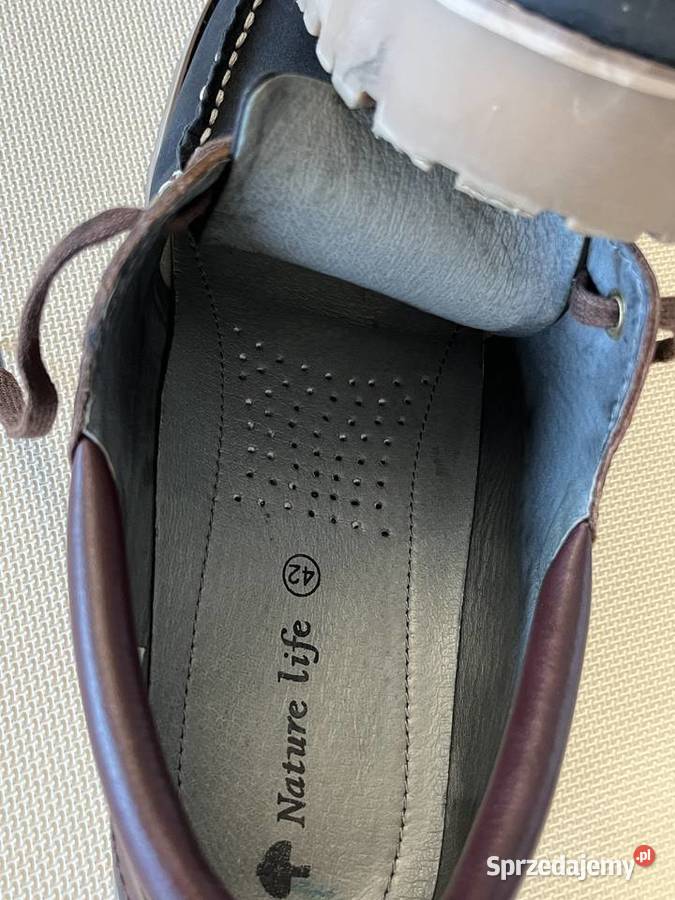 Męskie skórzane mokasyny Nature life 4142 Jastrzębie-Zdrój