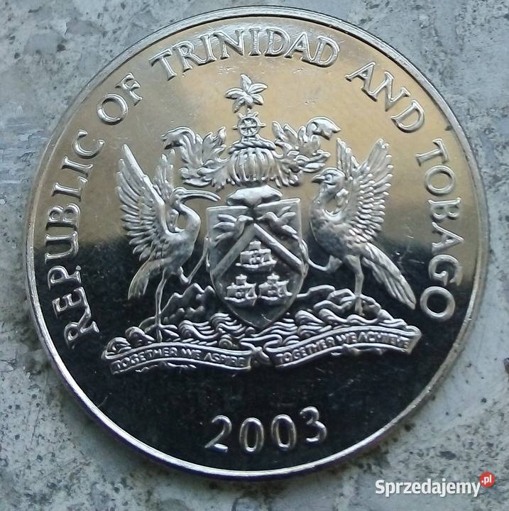 TRINIDAD AND TOBAGO50 CENTS2003 rBĘBNYŁADNA