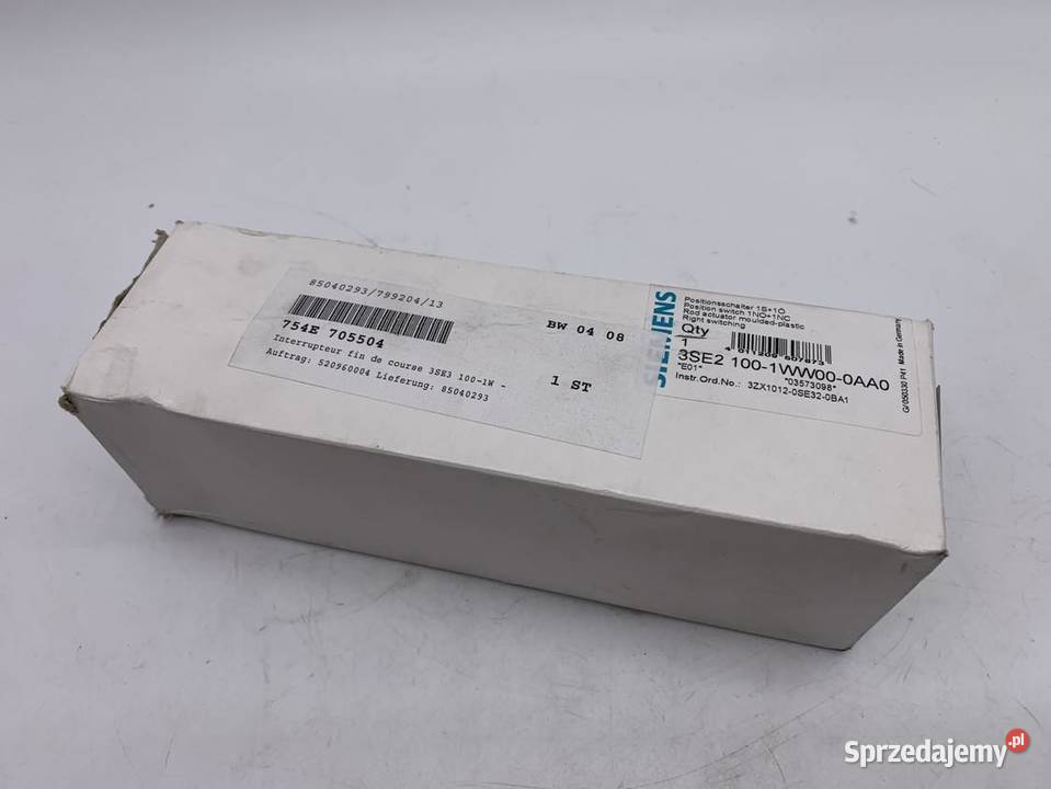 Siemens 3SE2 1001WW000AA0 Limit switch mazowieckie Warszawa