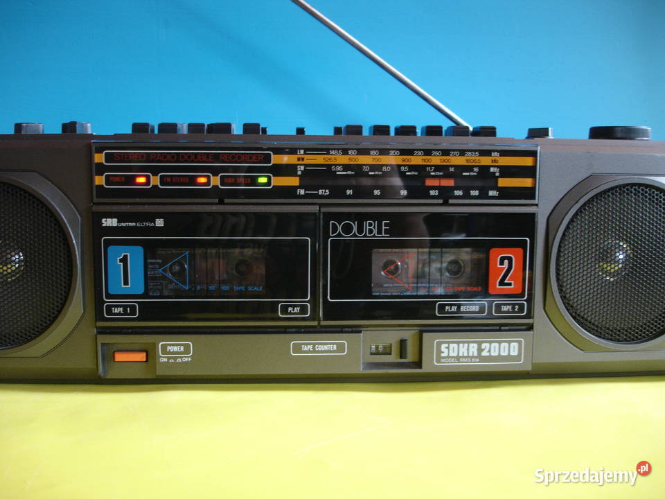 Radiomagnetofon SDKR 2000 RMS814 Zielona Góra