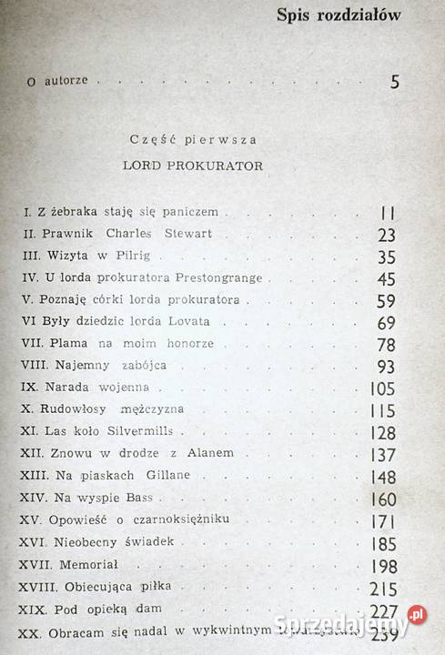 Katriona Robert Louis Stevenson lubelskie Chełm