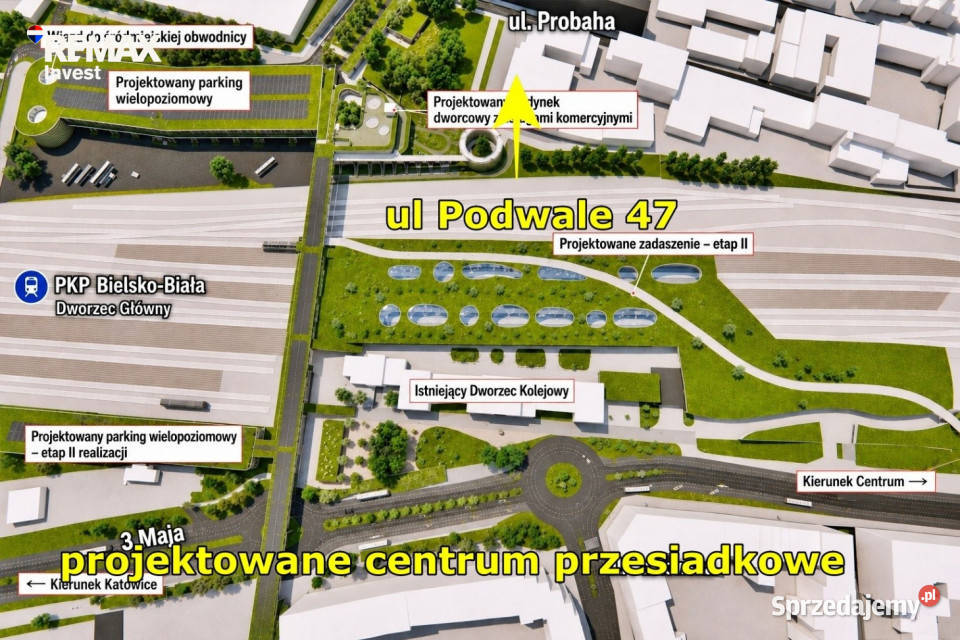 Biurowiec magazyn gotowy produkt inwestycyjny Bielsko-Biała