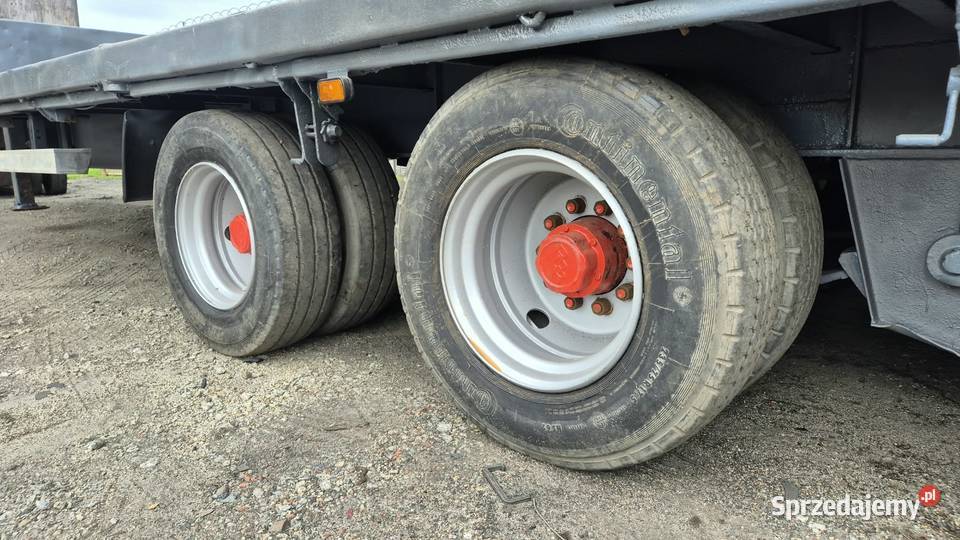 Naczepa Luck Niskopodwozie 3osie resor 175 wielkopolskie
