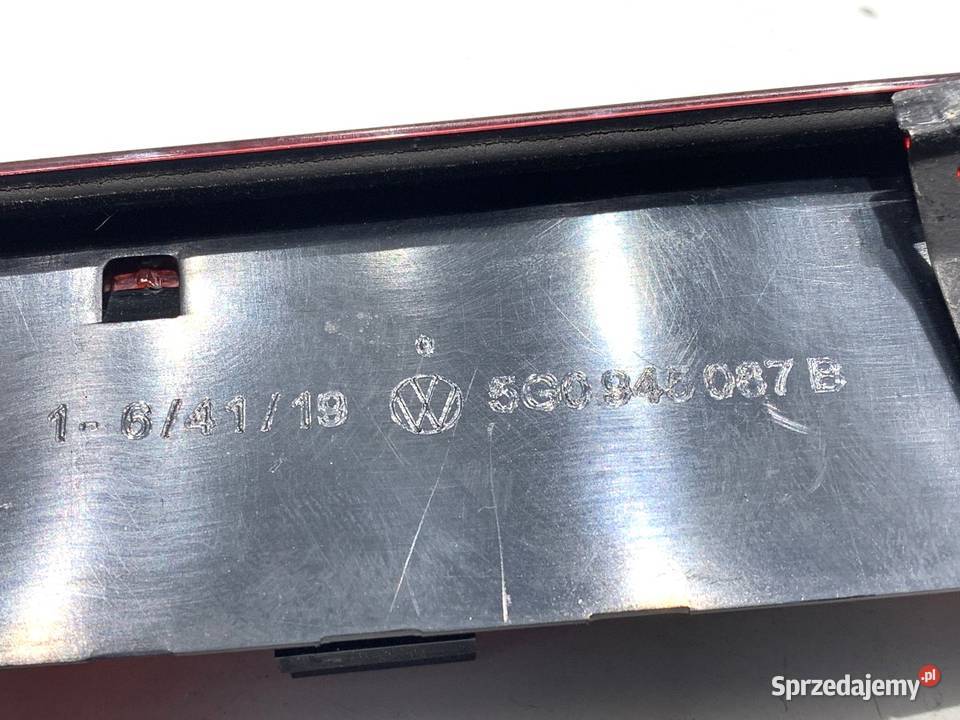 LAMPA STOP VW GOLF VII 5G0945087B Kombi ŚWIATŁO podkarpackie