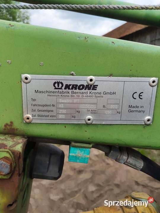Zgrabiarka Krone sprzedam