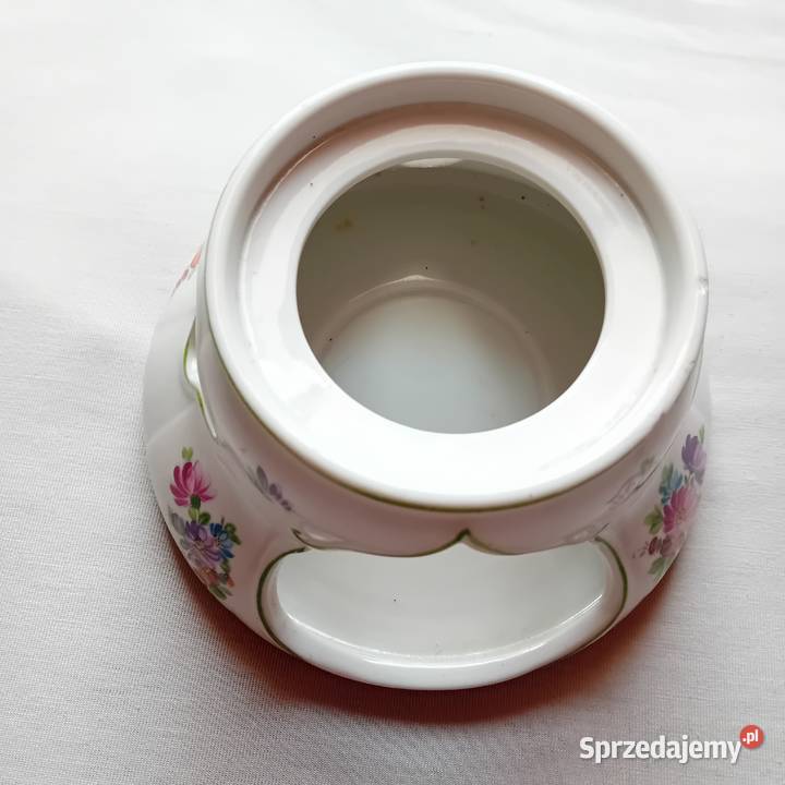Unikatowa porcelanowa podstawka pod dzbanek KPM Koźminek