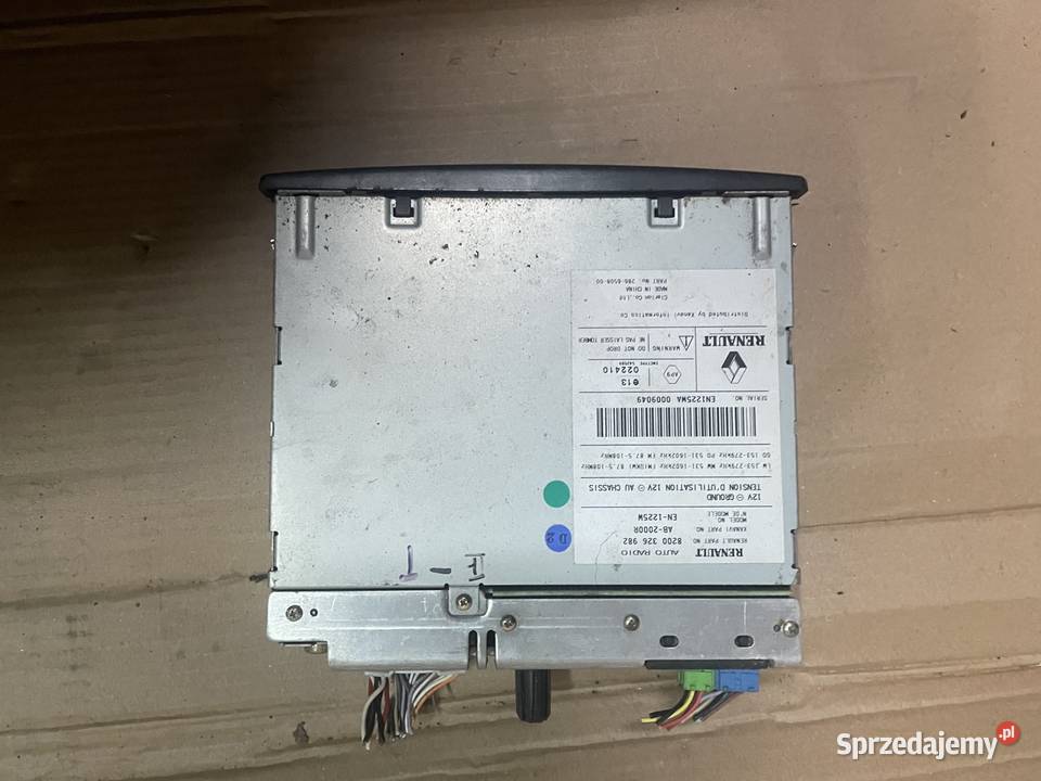 8200326982 tuner radia cabasse renault laguna 2 Rok produkcji 2007 sprzedam