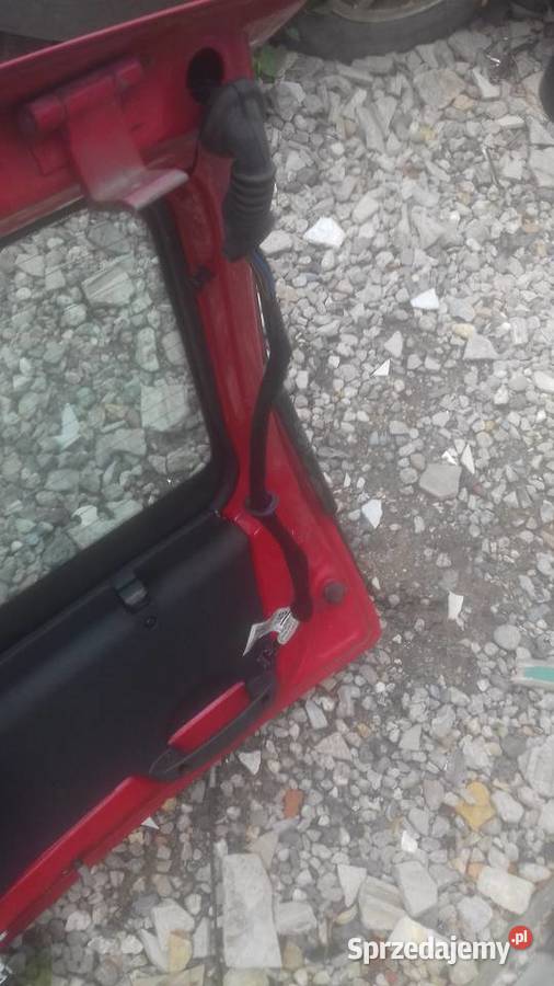 Klapa tylna bagażnika kompletna czerwona Opel Kraków sprzedam