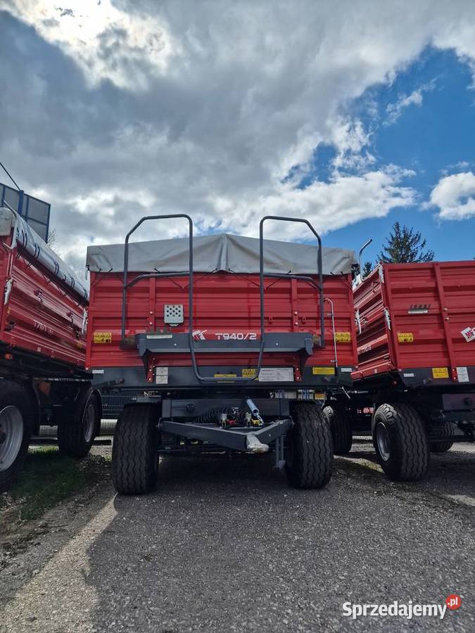 Przyczepa rolnicza T9402 METALFACH dwuosiowa Kielce