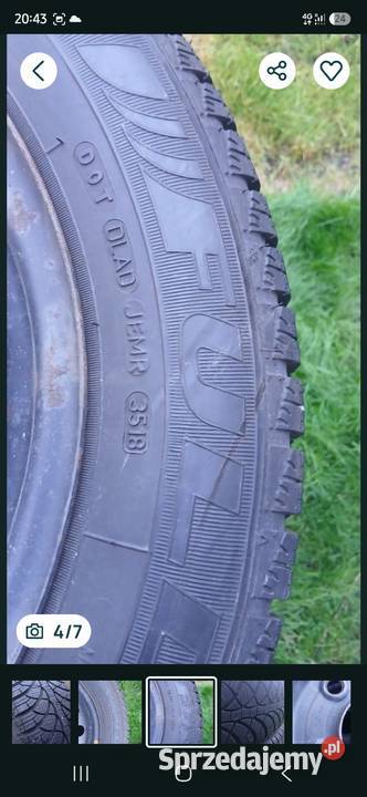 Kia hyundai Felgi stalowe plus opony 1856515 Zielona Góra