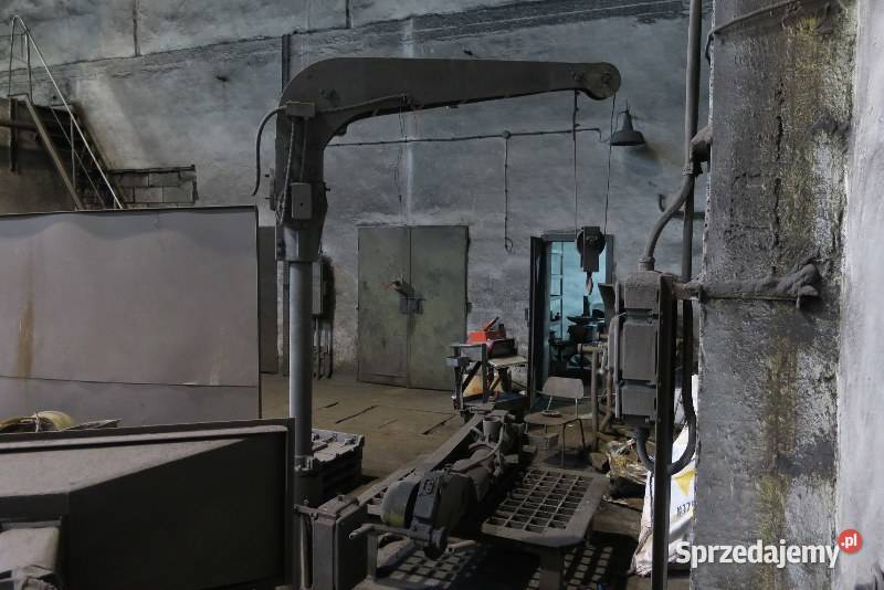 Żuraw obrotowy do obsługi stanowiska roboczego Reszel