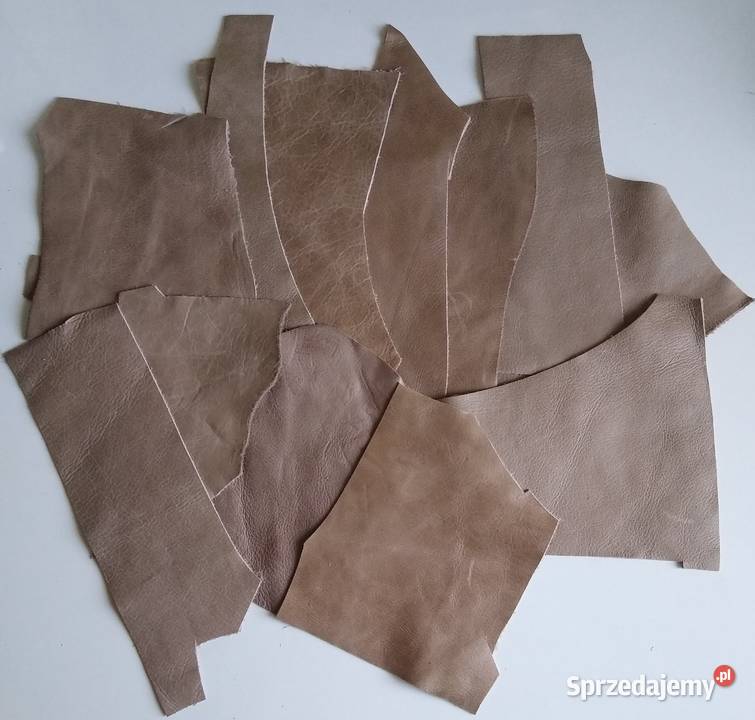 Skóra 335 g Licowa Włoska średnie i małe kawałki Gdańsk