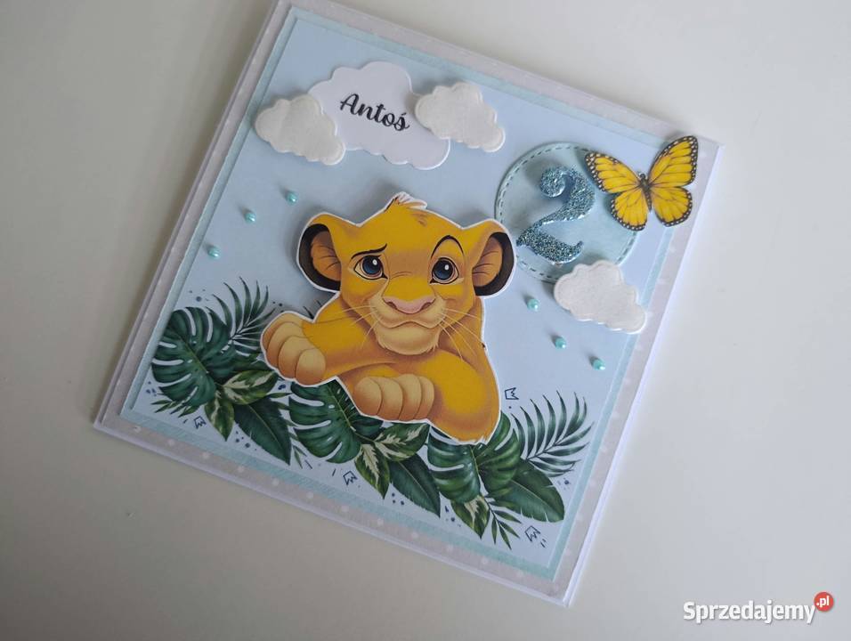 Personalizowana kartka urodzinowa ręcznie Łódź
