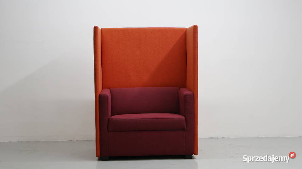 TNF WYGODNY FOTEL OKAZJA bordowa tkanina klubowy Poznań