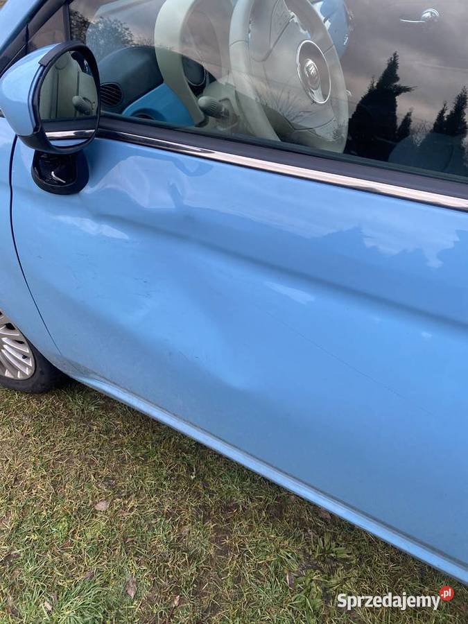 Fiat 500 KLIMATYZACJA PANORAMA Rok produkcji 2011 mazowieckie Stary Łajszczew