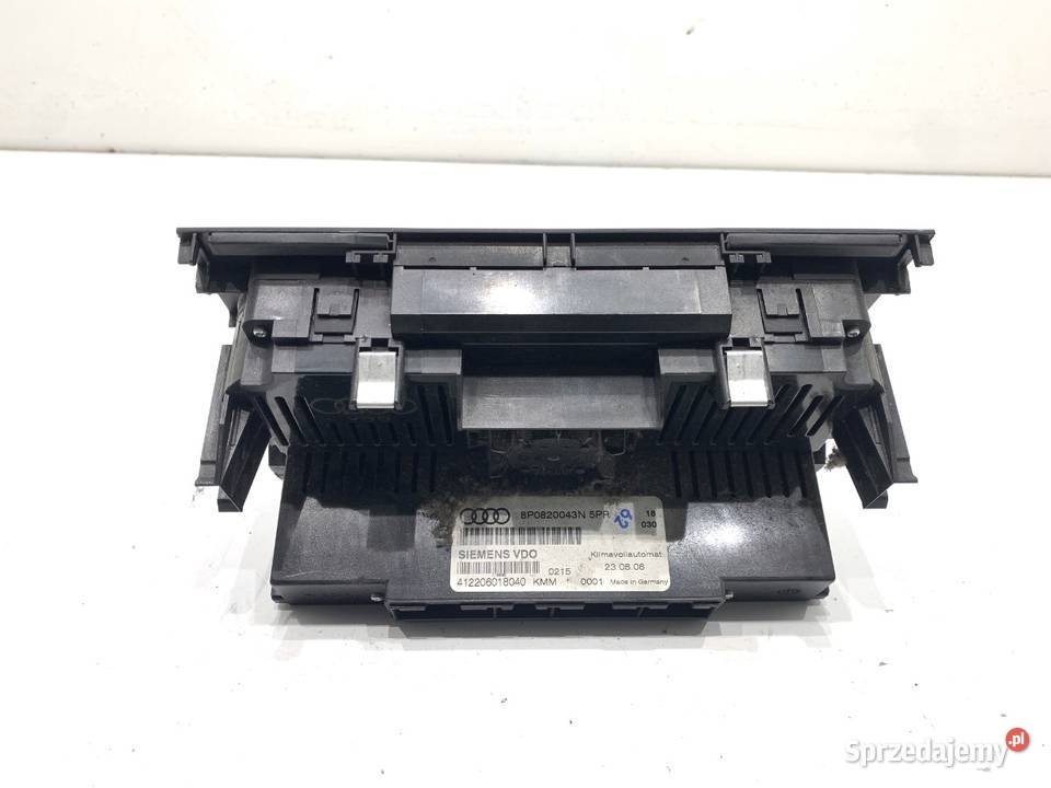 PANEL STEROWANIA NAWIEWU AUDI A3 8P 8P0820043N osobowe podkarpackie