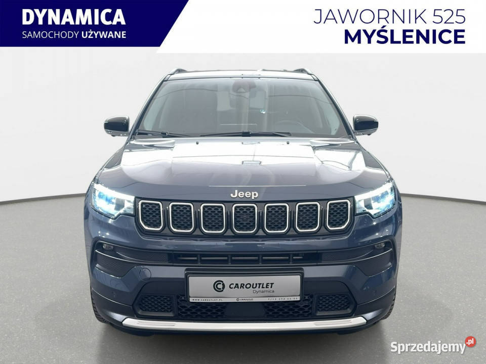 Jeep Compass VAT 23 Limited 13T 150 automat 2021 relingi dachowe Myślenice