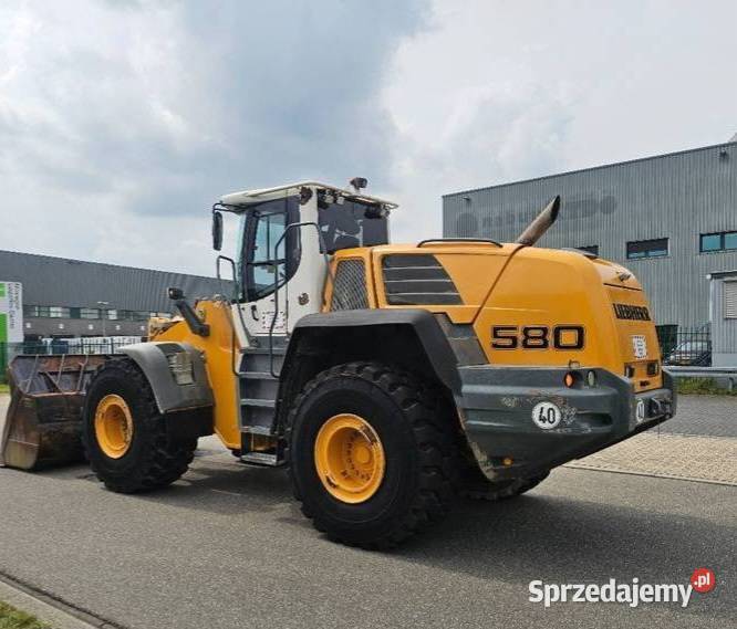 Ladowarka kolowa Liebherr R 580 Warszawa