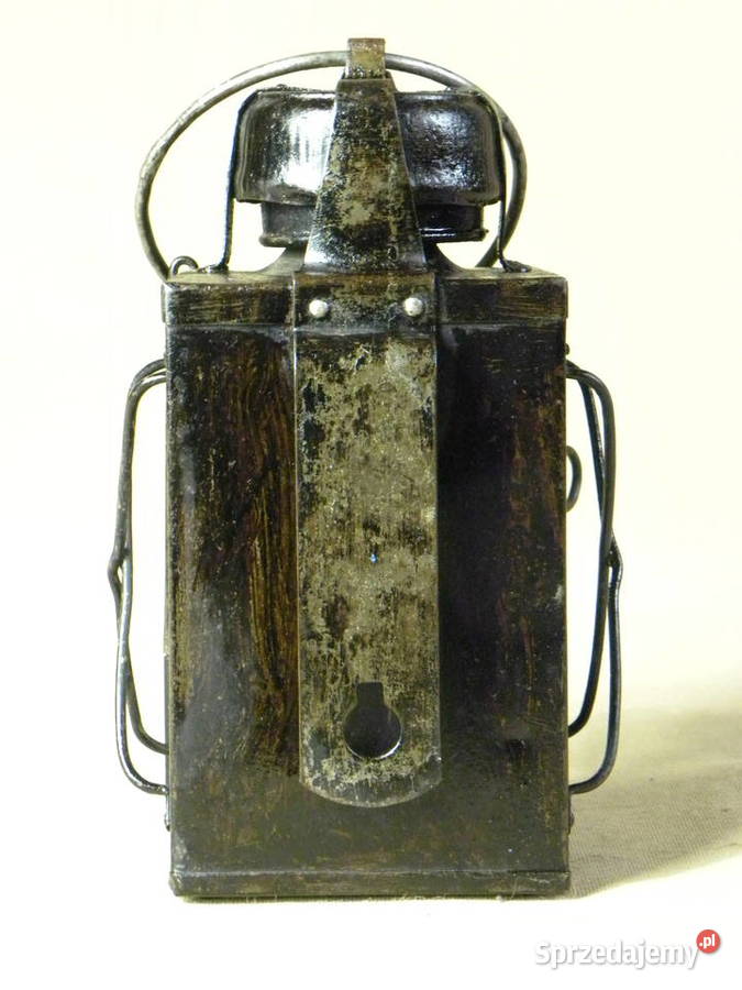 Niemiecka lampa świecowa Gerorga Mullera przełom dolnośląskie Legnica