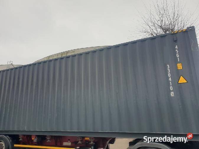 Kontener magazynowy morski 2025r 40HC RAL7016 Radom