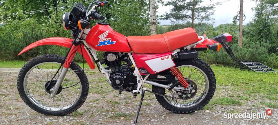 Honda XL 125 S 125SL Straż Graniczna OSP Dynów