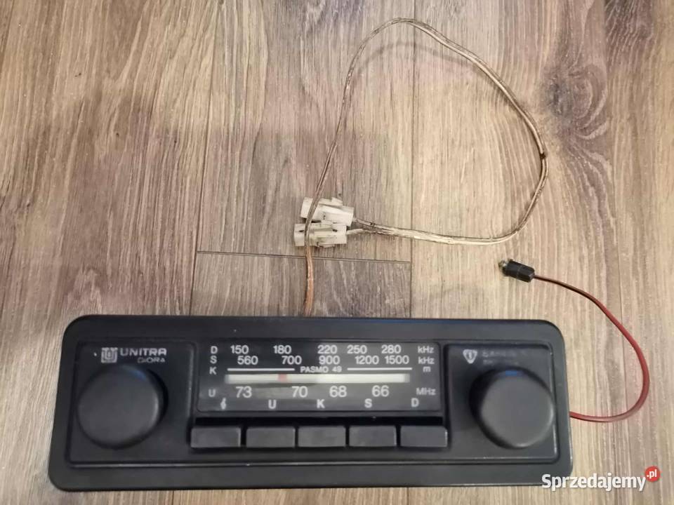 Radio samochodowe Unitra PRL Ruda Śląska