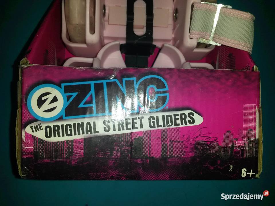 Nowe rolki na buty firmy Zinc różowe Poznań sprzedam