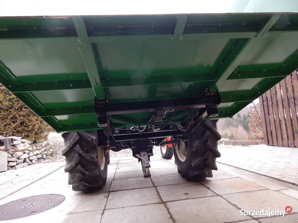 SKRZYNIA TRANSPORTOWA DO CIĄGNIKA HYDRAULICZNY nieuszkodzony podkarpackie Krosno
