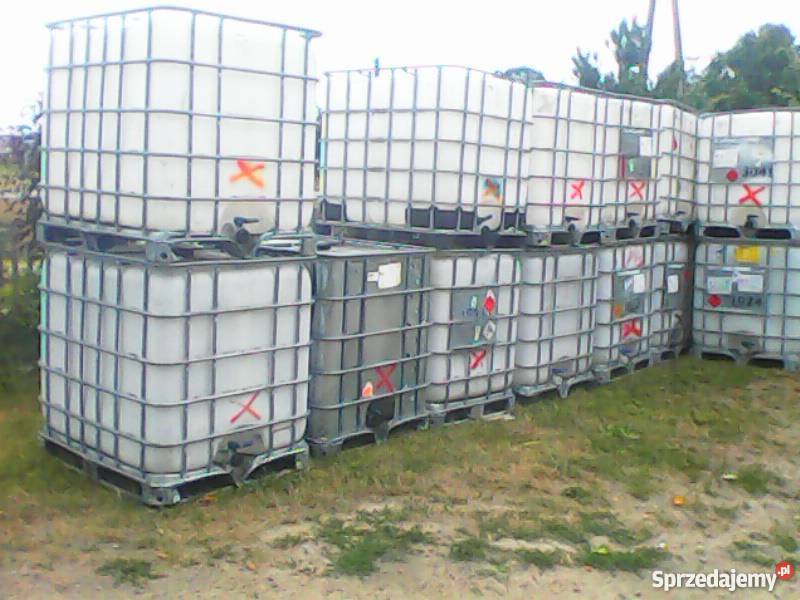 zbiorniki 1000 l czyste i brdne Rolnictwo Jędrzejów Nowy