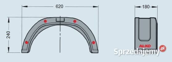 Błotnik PCW 1258170 Kamionna sprzedam