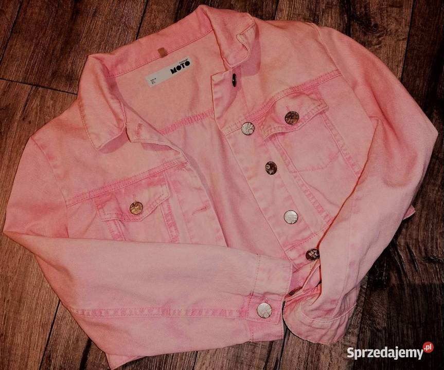 Topshop Krótka Bawełniana kurtka kurteczka crop Leszno sprzedam