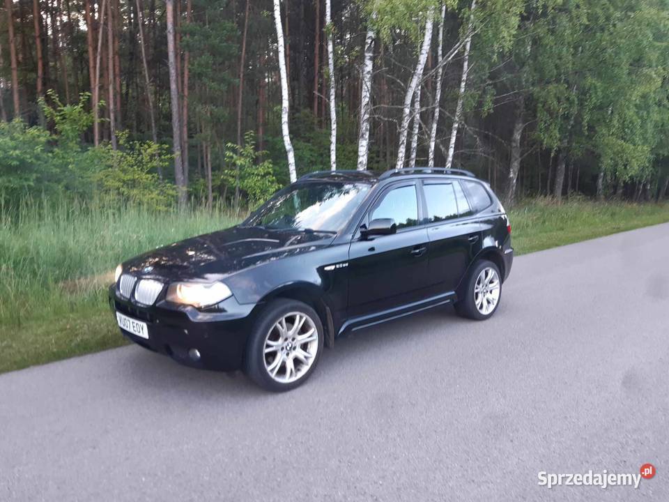 BMW X3 E83 Polift 2007 MSPORT 30 SD 286 automatyczna Tomaszów Lubelski