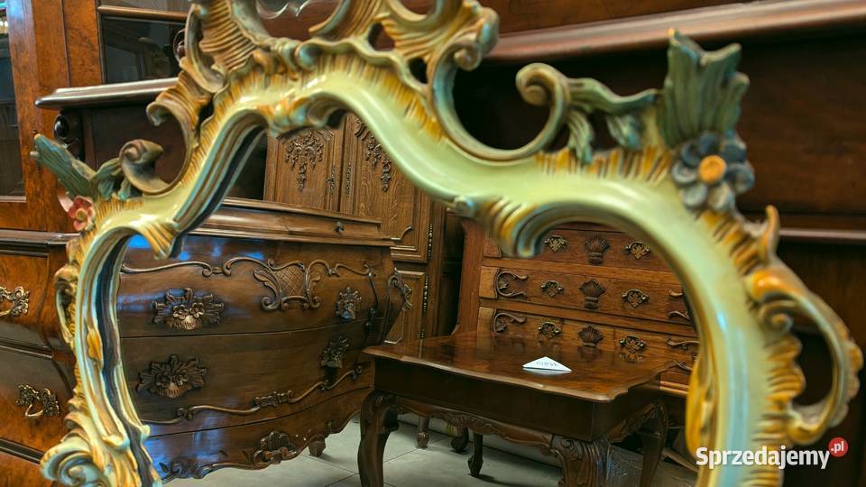 piękne włoskie lustro neobarokowesklep Dąbrowa Meble Dąbrowa Górnicza