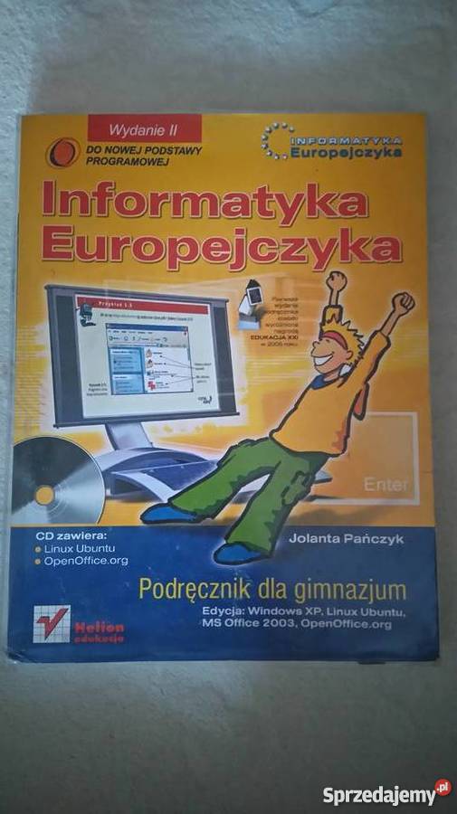 Informatyka Europejczyka Klasa 5 Podręcznik Informatyka Europejczyka Helion podręcznik gimnazjum nowa Środa