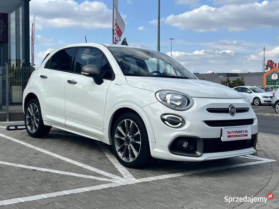 FIAT 500X 2021r FV23 Bezwypadkowy Kamera Poznań