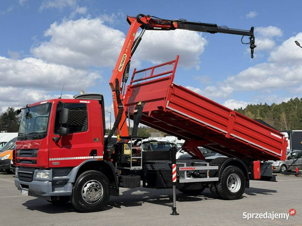 DAF CF 75310 HDS Palfinger PK 11001K Rotator wspomaganie kierownicy Widełki