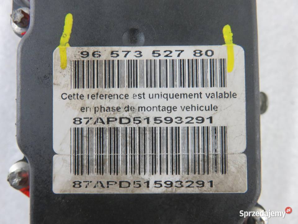 POMPA ABS PEUGEOT 307 9657352780 0265231486