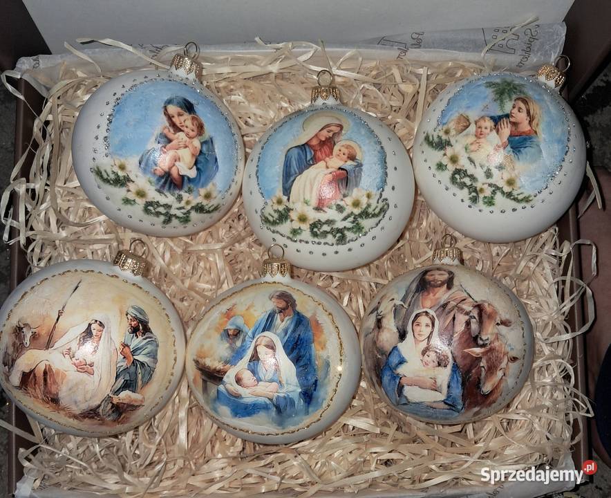 Bombki choinkowe szklane