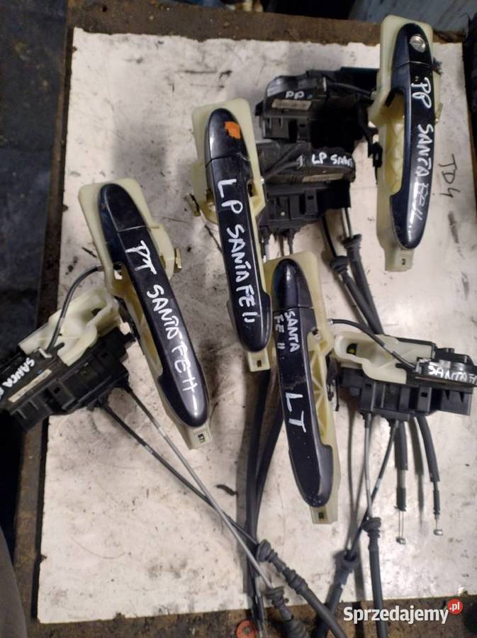 HYUNDAI SANTA FE II klamka drzwi zamek przód tył Kielce