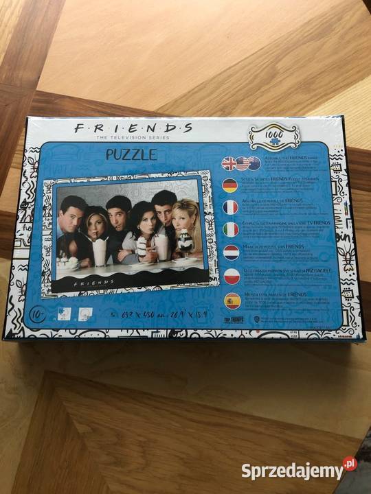 Puzzle 1000 Friends Przyjaciele serial Chandler Papier Poznań sprzedam