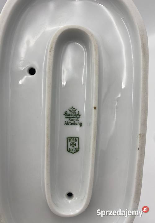 Porcelanowa figura Rosenthal Para kaczek projekt Poznań